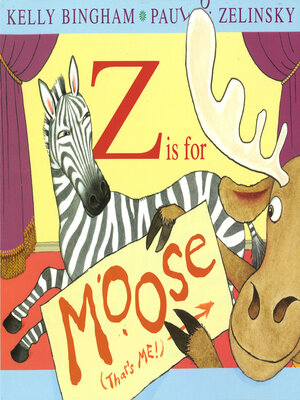 cover image of Z is for Moose
